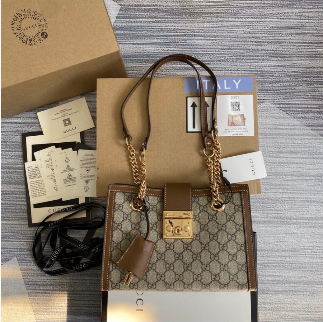 Gucci Padlock Segeltuch (Gebraucht)